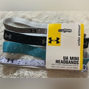 UA Mini Headbands Multicolor 4-Pack